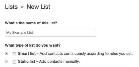 Adding A New List HubSpot